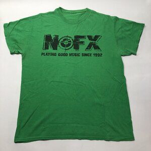 NOFX Vintage Green Distressed T-Shirt